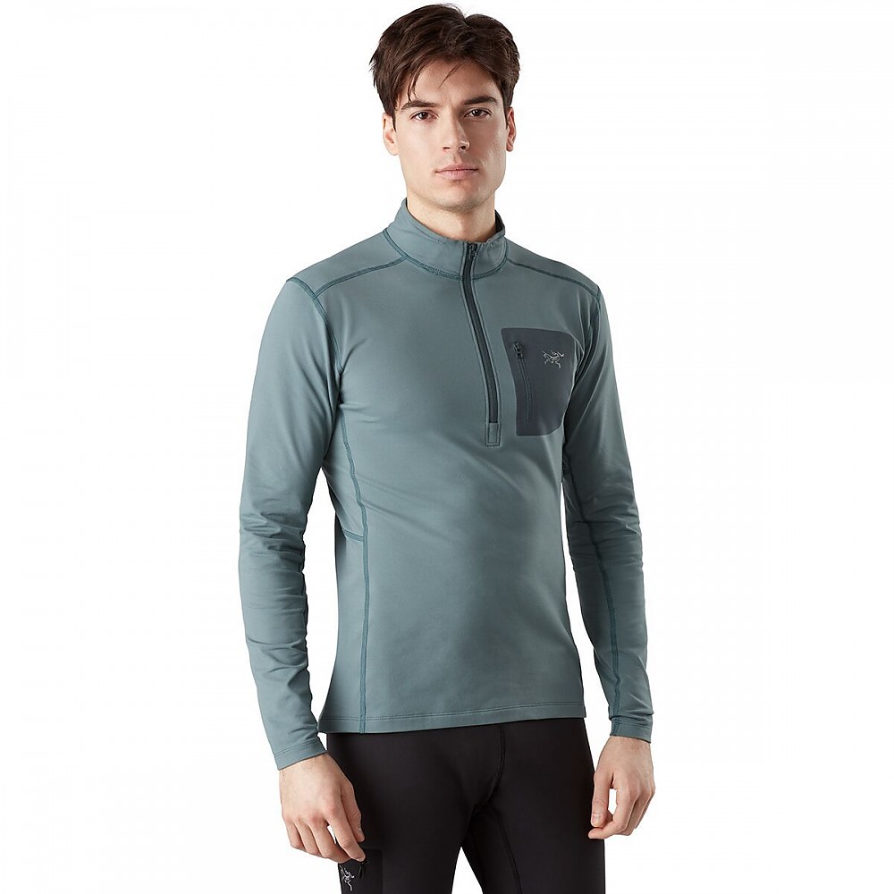 photo: Arc'teryx Men's Rho LT Zip Neck base layer top