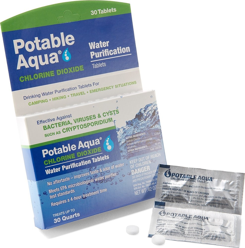 photo: Potable Aqua Chlorine Dioxide Water Purification Tablets chemical water treatment
