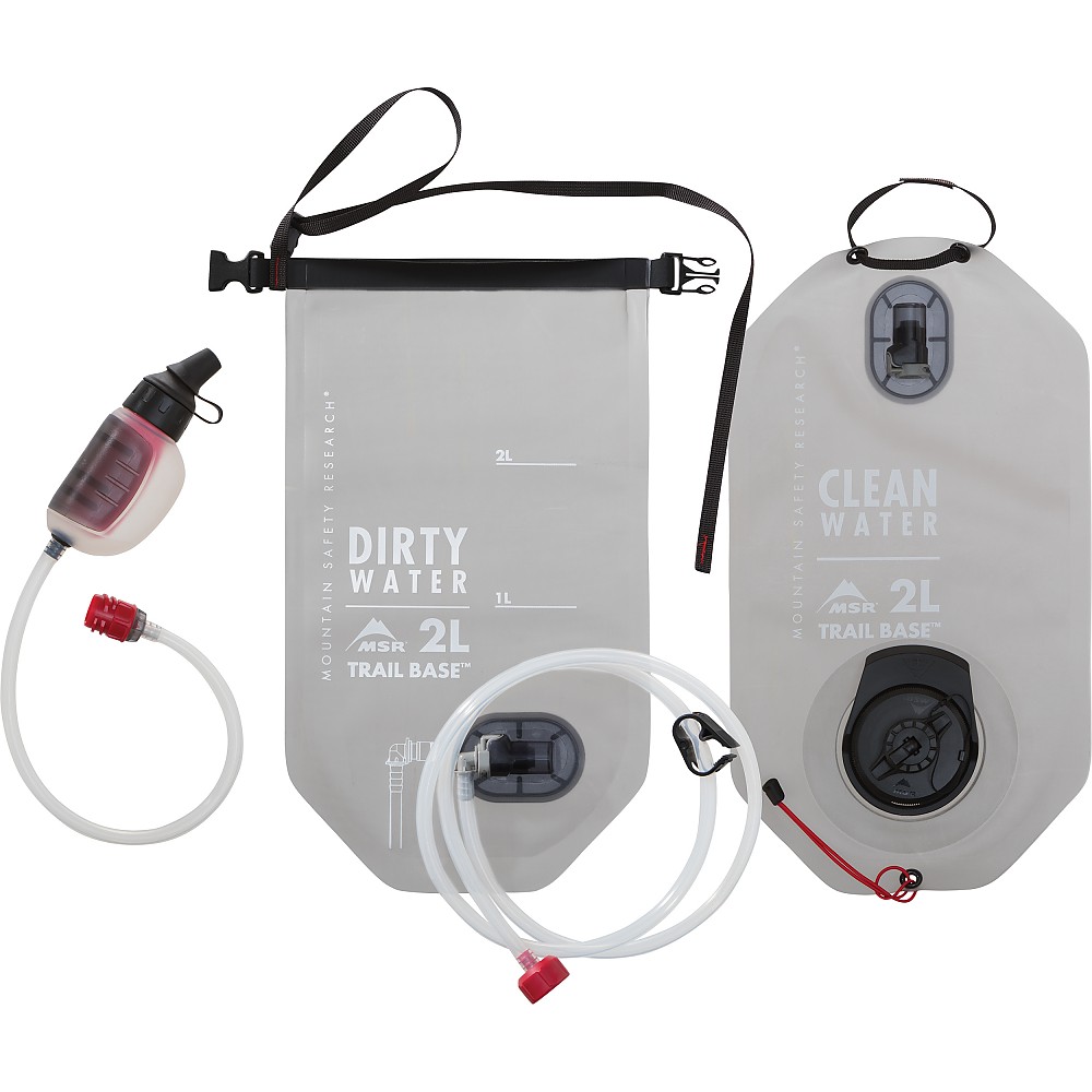 photo: MSR Trail Base Water Filter Kit pump/gravity water filter