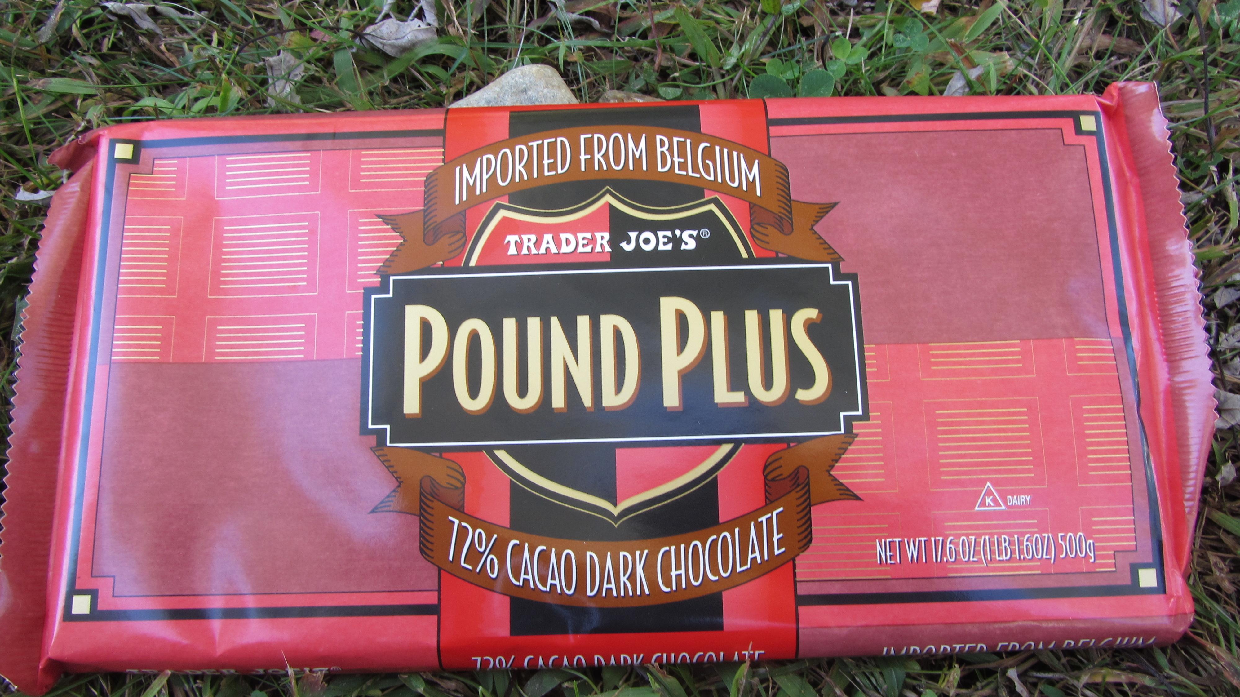 thumbnail image 2 of Trader Joe's Pound Plus Belgium 72% Dark Chocolate Bars – 2 Pack, 17.6 Oz Each, Exp 01/2027 2 of 6