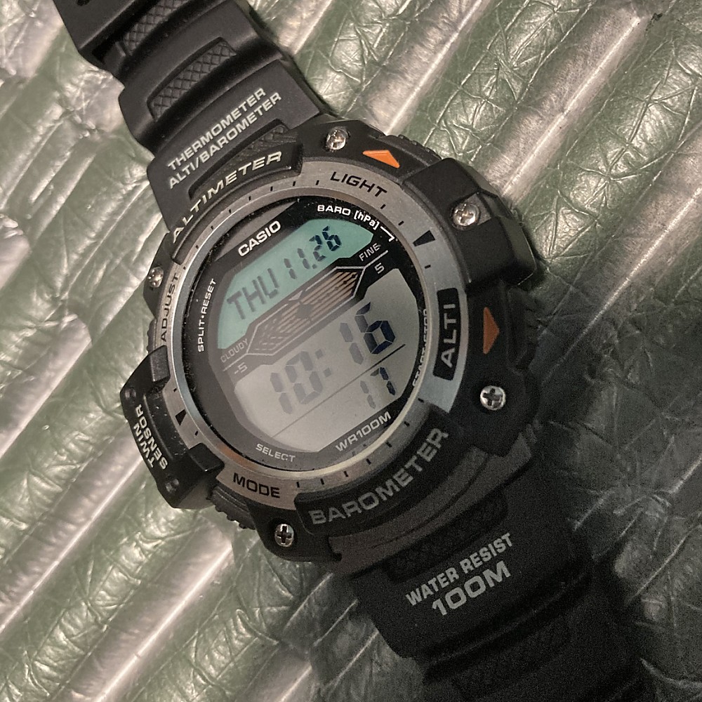 Verminderen Trillen legaal Casio 3202 Twin Sensor Watch Reviews - Trailspace