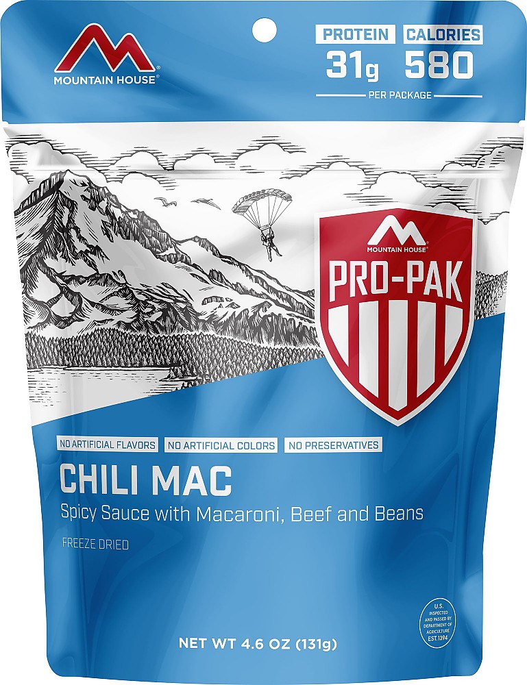 photo: Mountain House Chili Mac with Beef meat entrée