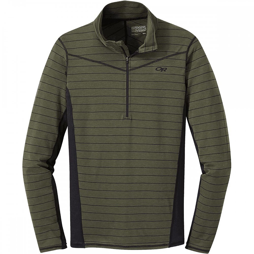 photo: Outdoor Research Men's Enigma Half Zip base layer top