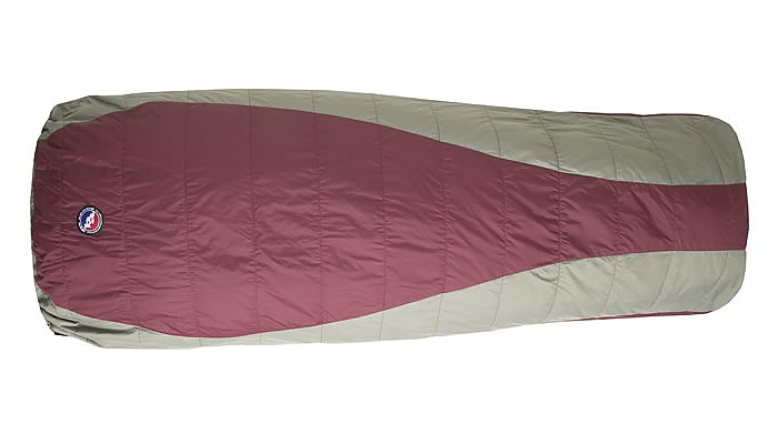 photo: Big Agnes Lost Dog 50° warm weather synthetic sleeping bag