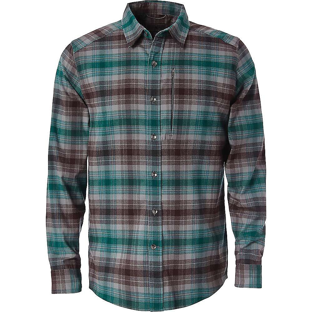 photo: Royal Robbins Merinolux Flannel Long Sleeve Shirt hiking shirt