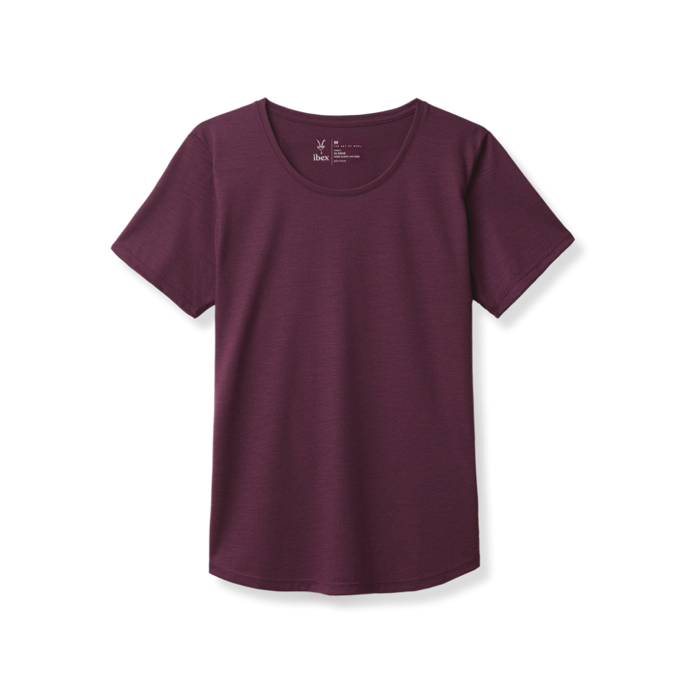 photo: Ibex 24 Hour Short Sleeve Scoop Neck short sleeve performance top