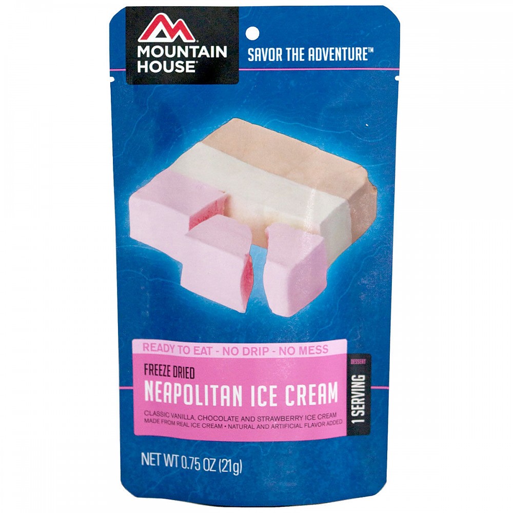 photo: Mountain House Neapolitan Ice Cream Bar dessert