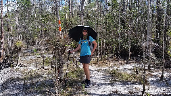 How to Hike Hands Free with an Umbrella