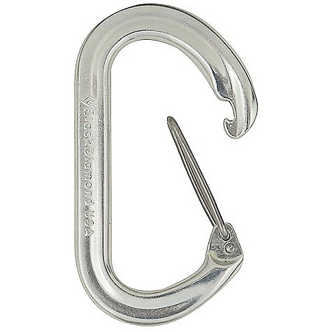 photo: Black Diamond Oval Wire Carabiner non-locking carabiner