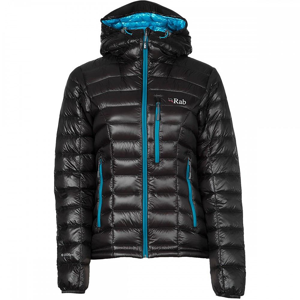 photo: Rab Women's Continuum Hoodie down insulated jacket