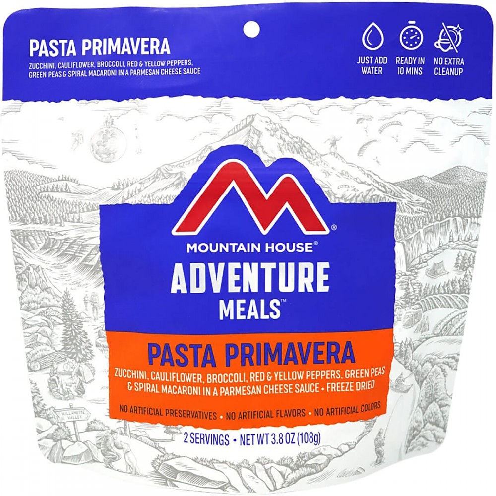 photo: Mountain House Pasta Primavera vegetarian entrée