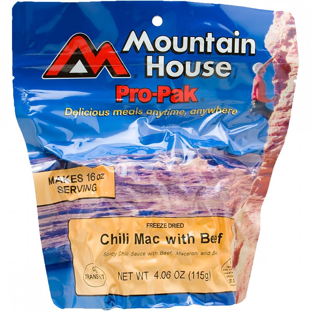 photo: Mountain House Chili Mac with Beef meat entrée