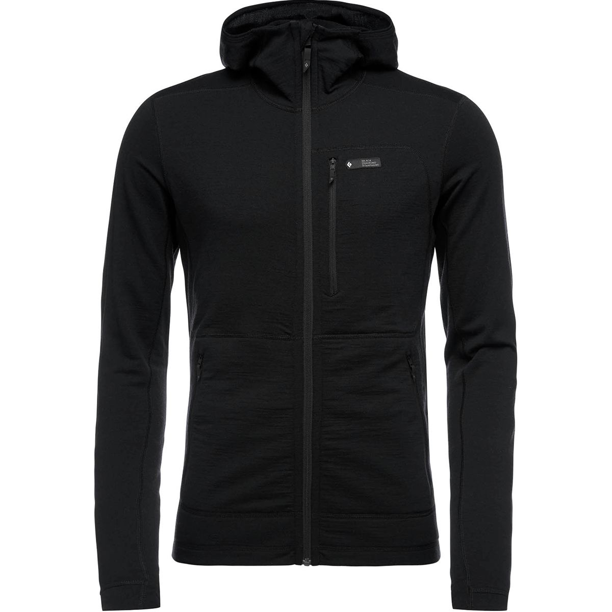 photo: Black Diamond Solution Merino Hoody wool jacket
