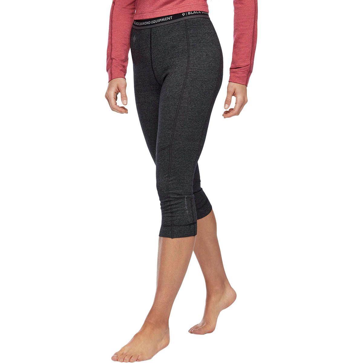 photo: Black Diamond Women's Solution 150 Merino Base 3/4 base layer bottom