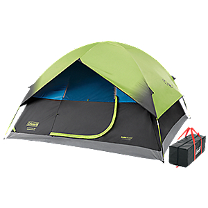photo: Coleman 6-Person Dark Room Sundome Tent three-season tent