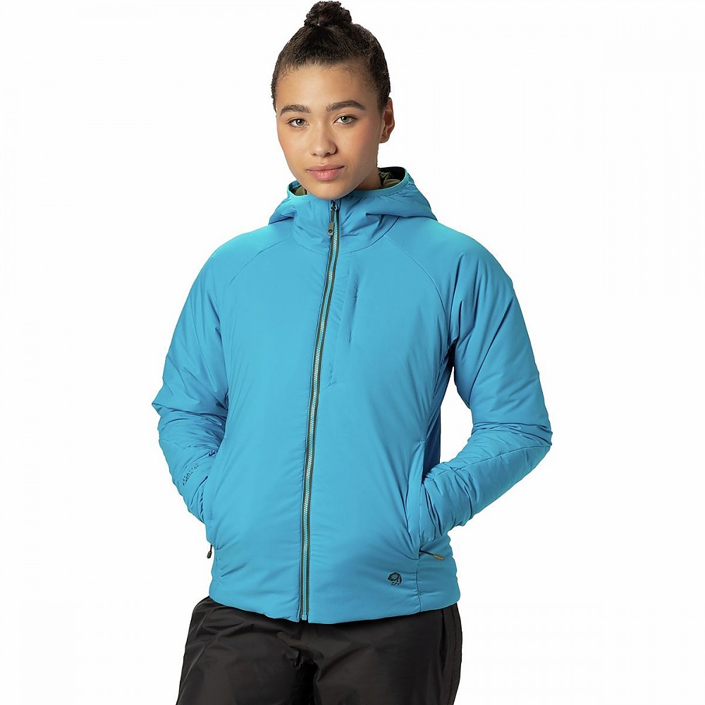 photo: Mountain Hardwear Women's Kor Strata Hoody synthetic insulated jacket