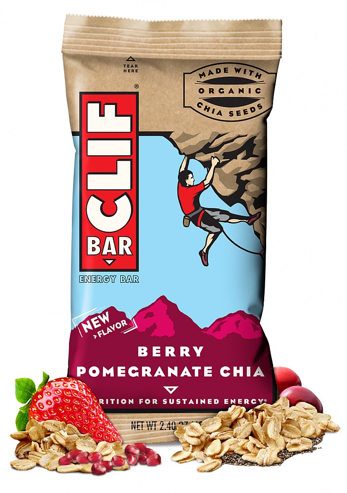 photo: Clif Berry Pomegranate Chia Bar nutrition bar