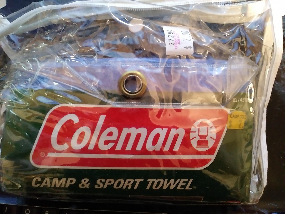 photo: Coleman Camp and Sport Towel first aid/hygiene product