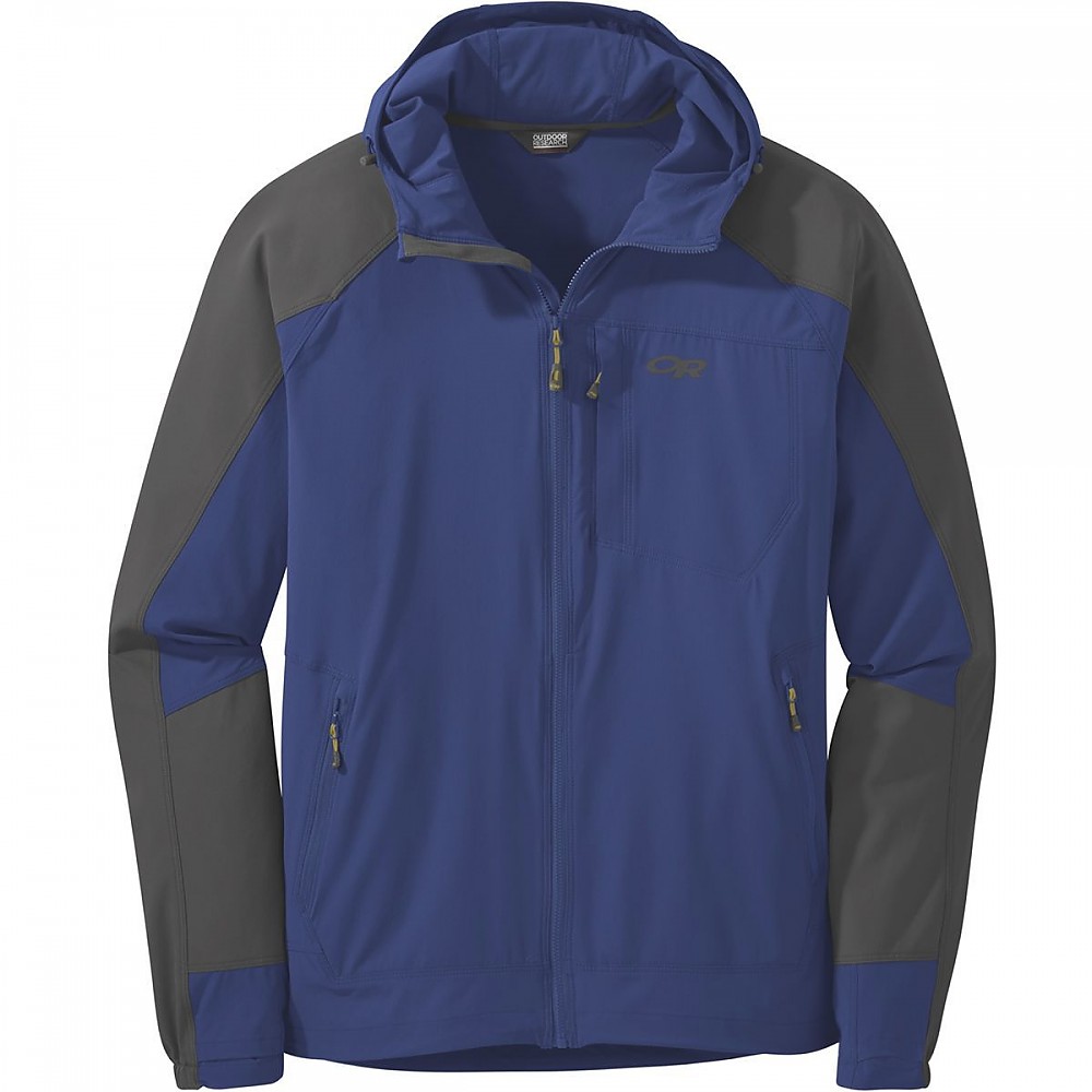 photo: Outdoor Research Ferrosi Hoodie soft shell jacket