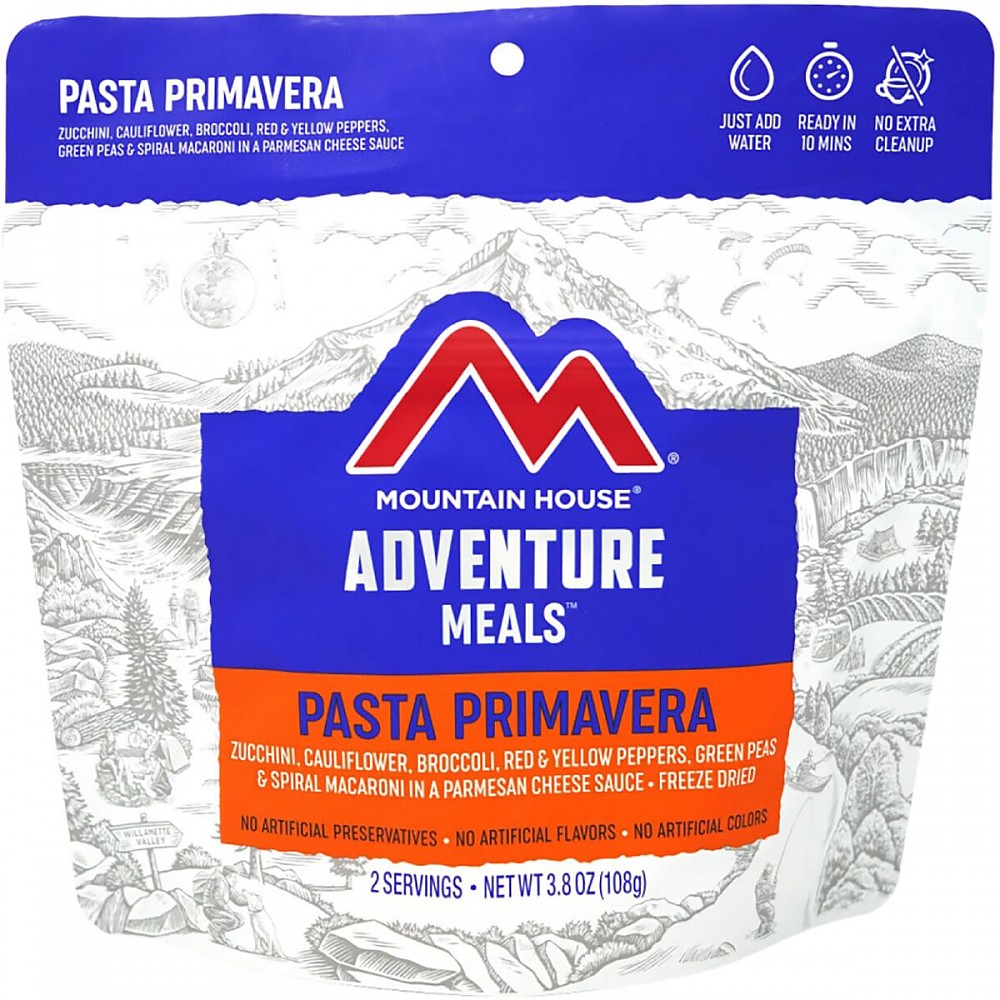photo: Mountain House Pasta Primavera vegetarian entrée