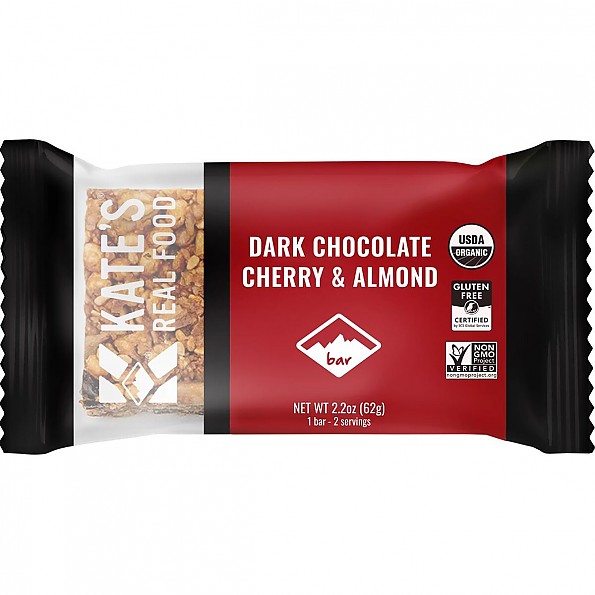 Kate's Real Food Dark Chocolate Cherry & Almond Bar