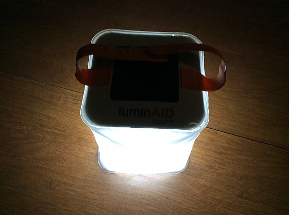 Solar lantern with Powerbank - LuminAID Lanterns