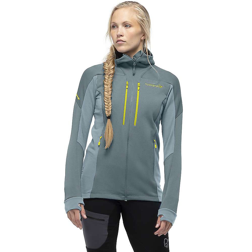 photo: Norrona Women's Trollveggen Powerstretch Pro Zip Hoodie fleece jacket