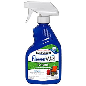 photo:   Rust-Oleum NeverWet Fabric fabric cleaner/treatment