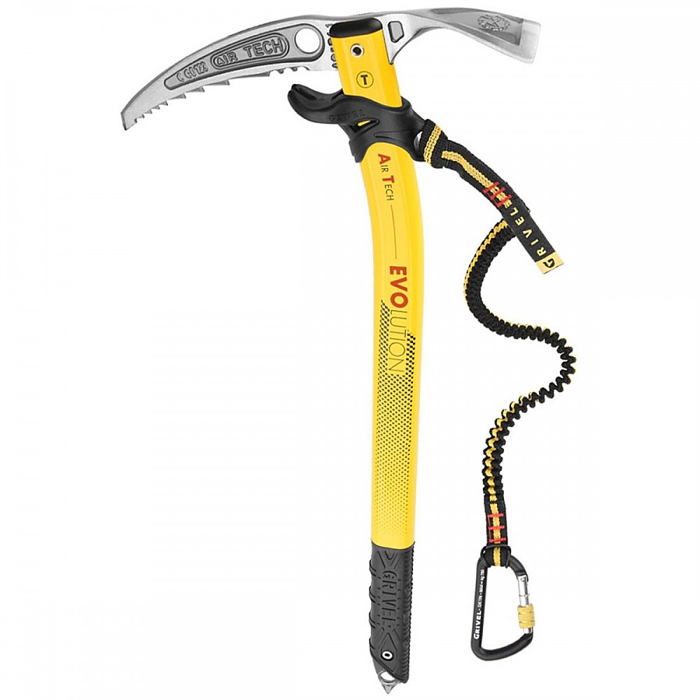 photo: Grivel Air Tech Evo mountaineering axe/piolet