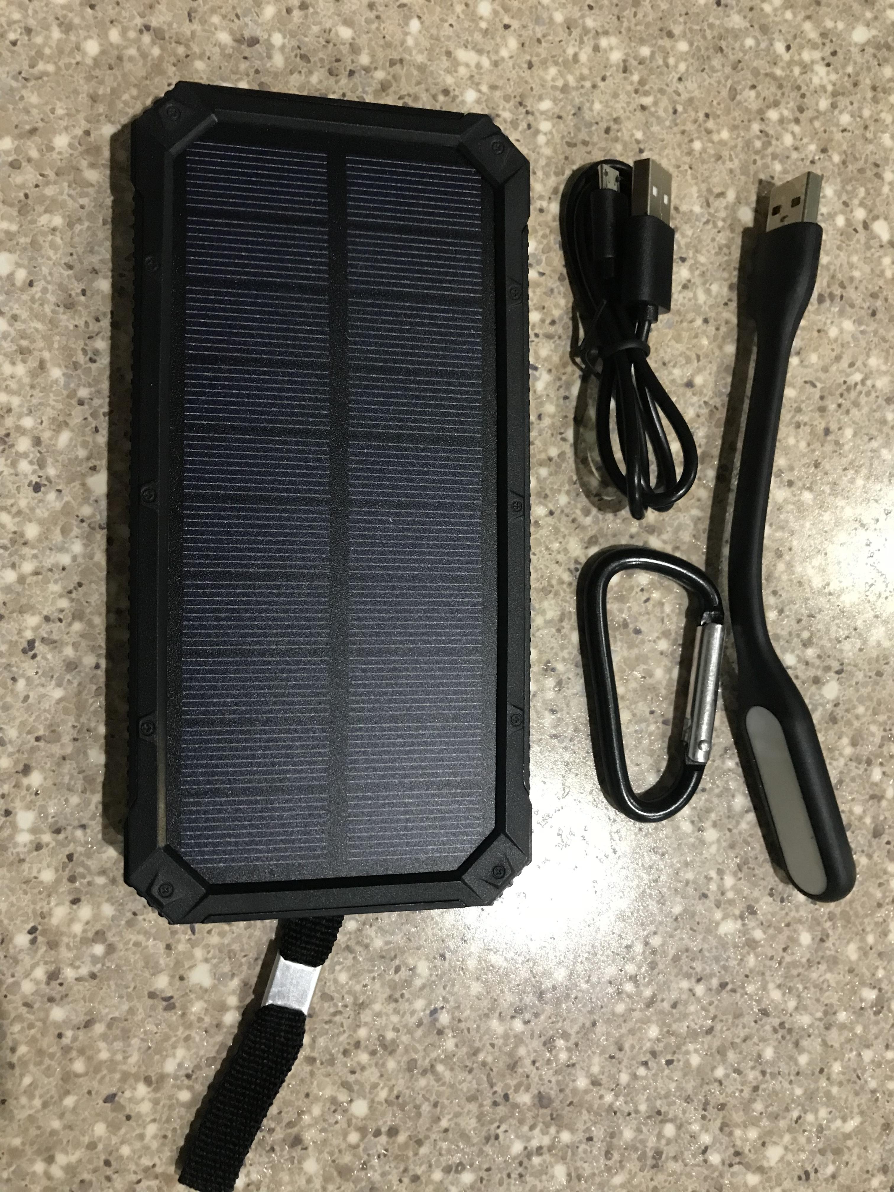 Renogy 15000mAh Solar Power Bank Reviews Trailspace