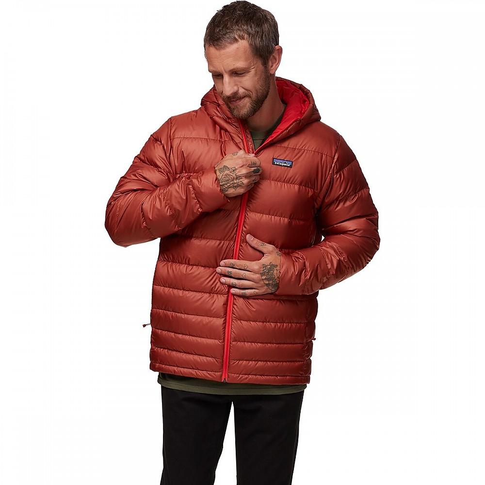 photo: Patagonia Hi-Loft Down Sweater Hoody down insulated jacket