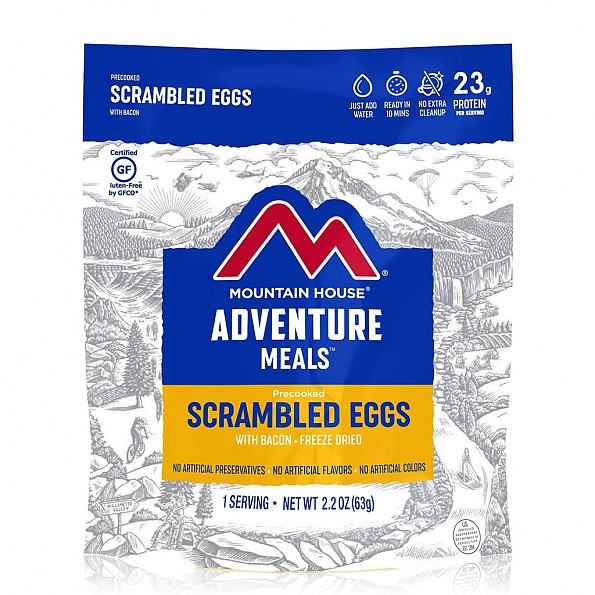 Mountain House Scrambled Eggs with Bacon