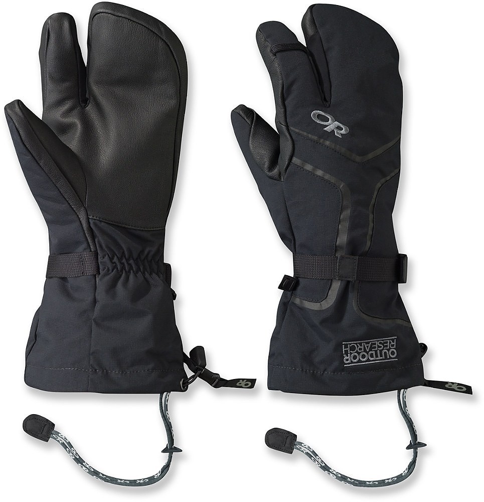 Outdoor Research Highcamp 3-Finger Gloves Reviews - Trailspace