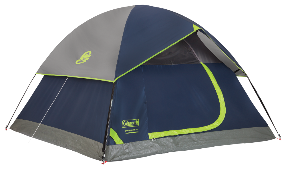 photo: Coleman Sundome 4 three-season tent