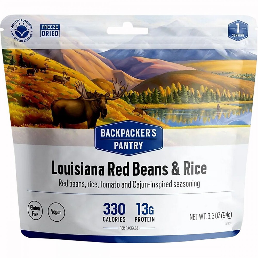 photo: Backpacker's Pantry Louisiana Red Beans & Rice vegetarian entrée