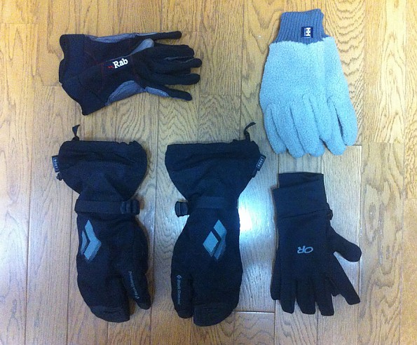 black diamond soloist finger cold weather gloves