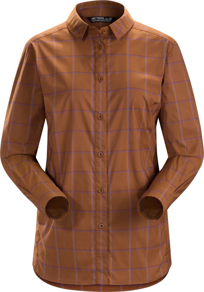 photo: Arc'teryx Women's Riel Shirt LS hiking shirt