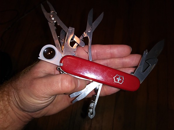 Victorinox Swiss Champ 33 Function Red Pocket Knife 