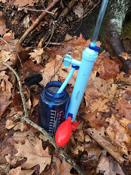 How effective is the Lifestraw? Lifestraw vs. muddy puddle