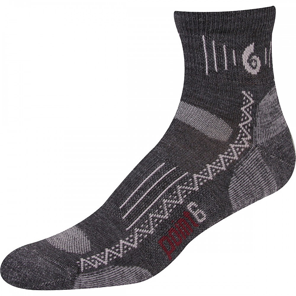 photo: Point6 Hiking Tech Medium Mini Crew hiking/backpacking sock