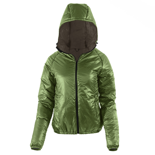 photo: Enlightened Equipment Women's Torrid Hooded Jacket synthetic insulated jacket