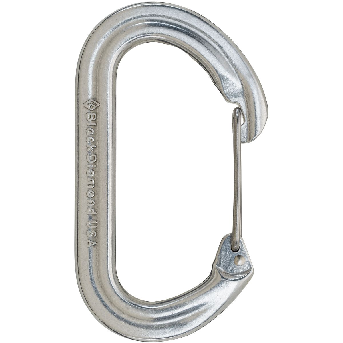 photo: Black Diamond Oval Wire Carabiner non-locking carabiner