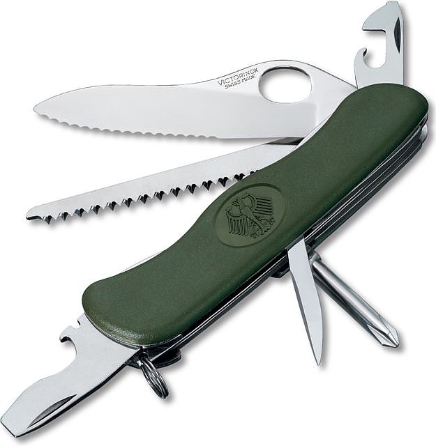 photo: Victorinox Swiss Army One Hand Trekker multi-tool