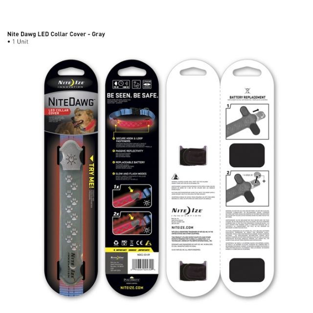 photo: Nite Ize Nite Dawg LED Collar Cover dog collar