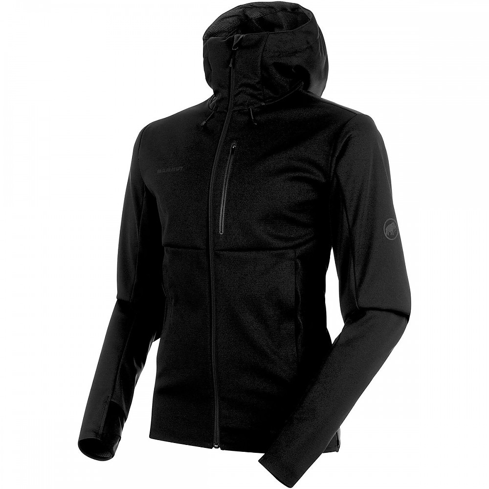 photo: Mammut Ultimate V Hooded Softshell Jacket soft shell jacket