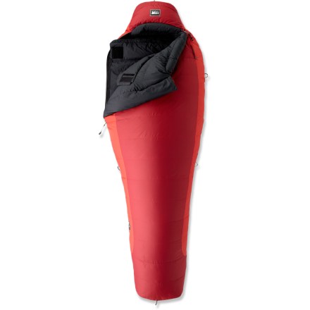 photo: REI Women's Radiant +10 3-season down sleeping bag