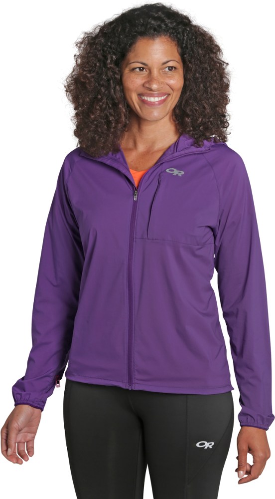photo: Outdoor Research Women's Tantrum II Hooded Jacket wind shirt