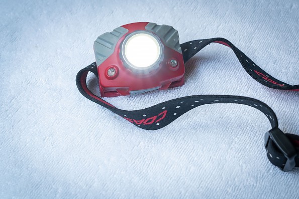 Coast 530-Lumen LED Rechargeable Headlamp (Battery Included) in