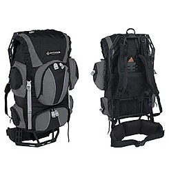 photo: Outdoor Products Saturn external frame backpack