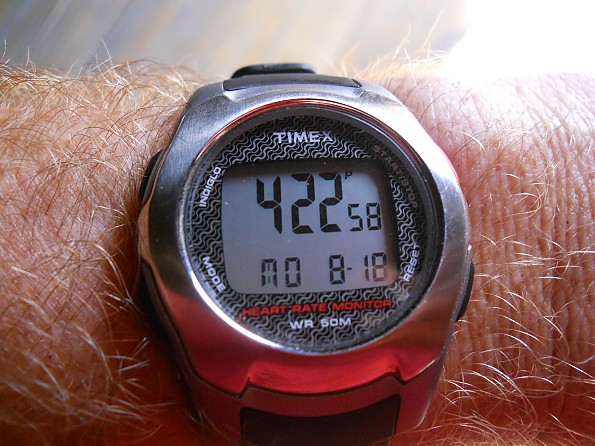 Timex watch with hot sale heart rate monitor